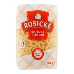 Rosické těstoviny Cornetti kolínka střední