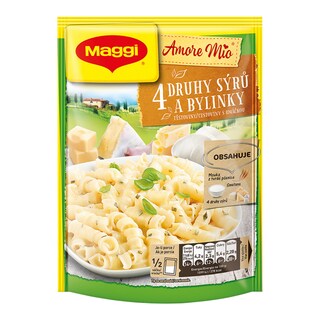 Maggi Amore Mio Těstoviny 4 druhy sýrů