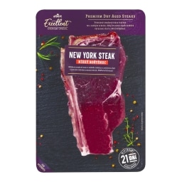 Albert Excellent New York steak