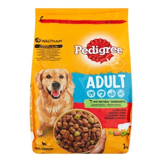 Pedigree Adult granule s hovězím a zeleninou