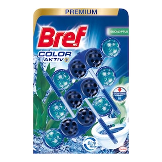 Bref Color Aktiv Eucalyptus tuhý WC blok