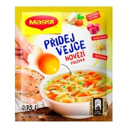 Maggi Přidej vejce Hovězí polévka sáček