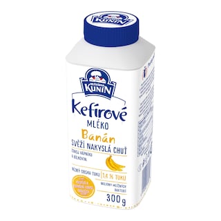 Mlékárna Kunín Kefírové mléko banán