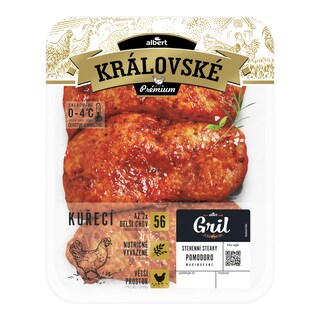 Královský steak s kůží marinovaný Pomodoro
