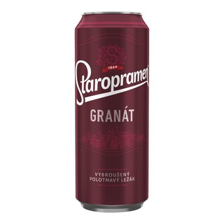 Staropramen granát pl  polotmavý ležák