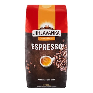Jihlavanka Espresso zrnková káva