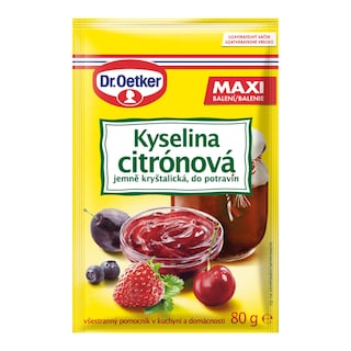 Dr. Oetker Kyselina citrónová