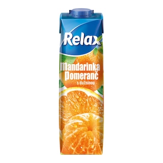 Relax mandarinka a pomeranč s dužinou