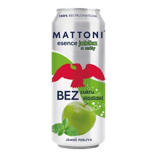 Mattoni Esence jablka a máty jemně perlivá 