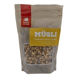 Ježkův statek Zapékané müsli s jablky