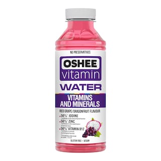 Oshee Vitamínová voda hrozny a pitaya