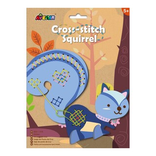 Vyšívací zvířátka veverka