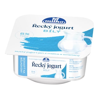 Milko Řecký jogurt 5 % tuku, bílý