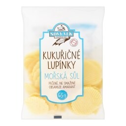 Nový věk Kukuřičné lupínky s mořskou solí