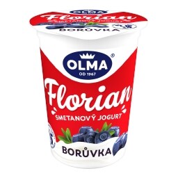 Olma Florian smetanový jogurt borůvka
