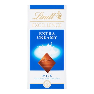 Lindt Excellence Čokoláda extra jemná mléčná