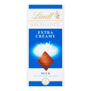 Lindt Excellence Extra Jemná mléčná čokoláda