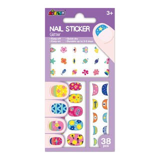 Avenir Nálepky na nehty květiny