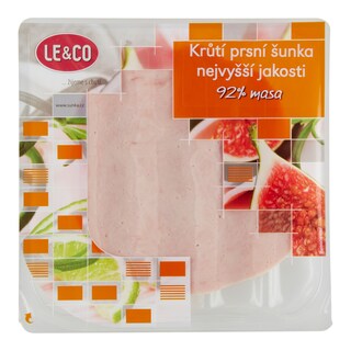Le & Co Krůtí prsní šunka nejvyšší jakosti