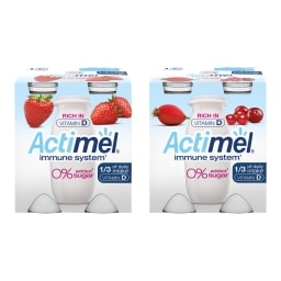 Actimel Probiotický nápoj bez cukru (mix)