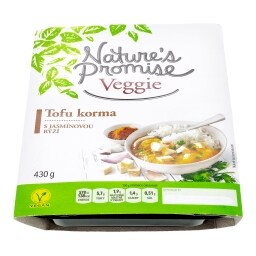 Nature's Promise Tofu korma s rýží