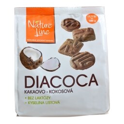Nature Line Diacoca sušenky kakao-kokos