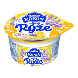 Mlékárna Kunín Mléčná rýže citron-levandule
