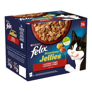 Felix Sensations výběr v ochuceném želé