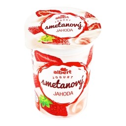 Alb jogurt smet. jahoda  jahoda