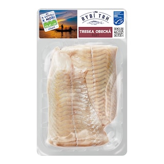 Rybí trh Treska obecná, filet