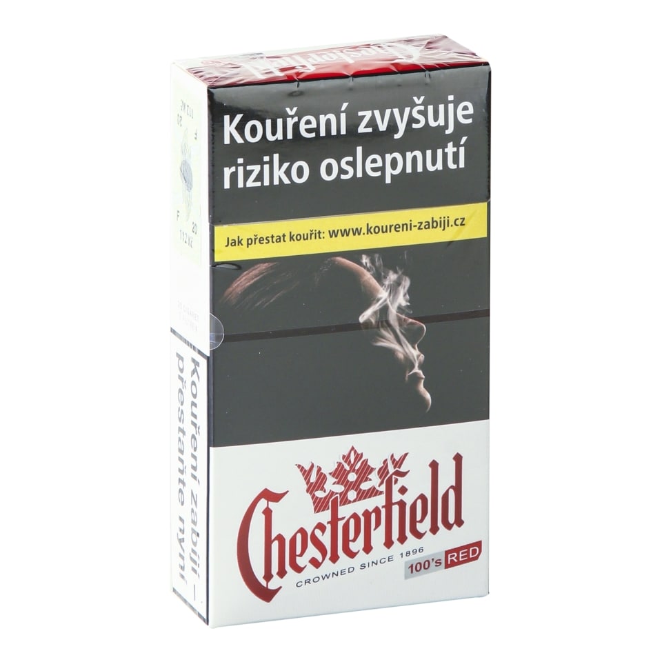 Chesterfield 100s Red Crown | 1 ks | Albert