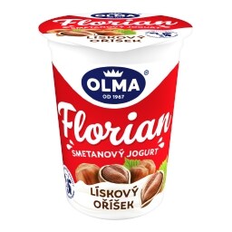 Olma Florian smetanový jogurt lískový oříšek