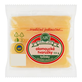 Olomoucké tvarůžky tyčinky