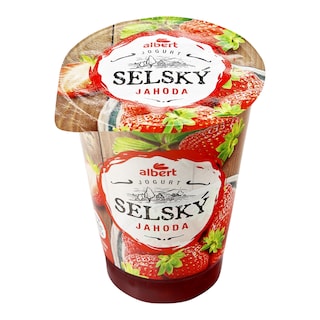Albert Jogurt selský jahoda