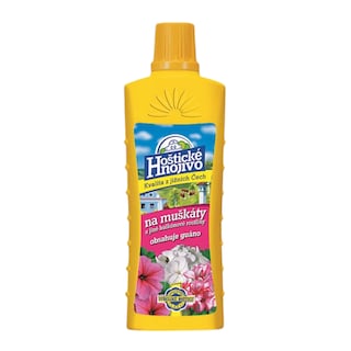 Hoštické hnojivo na muškáty