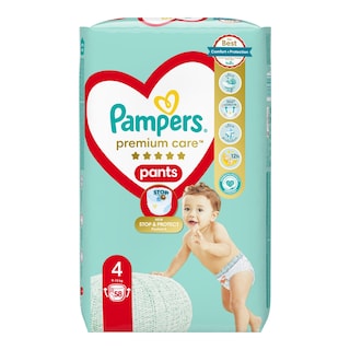 Pampers Premium Care pleny velikost 4