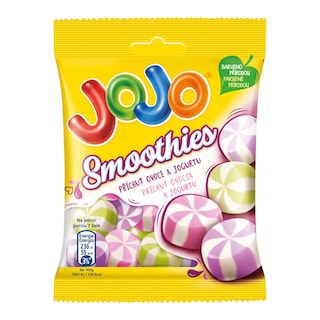 JOJO Smoothies bonbóny příchuť ovoce a jogurt