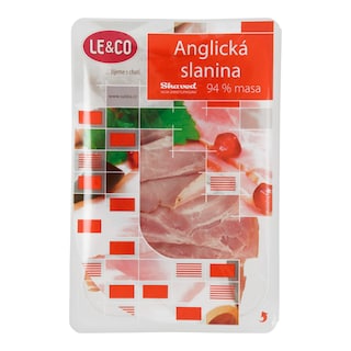 Le & Co Anglická slanina shaved
