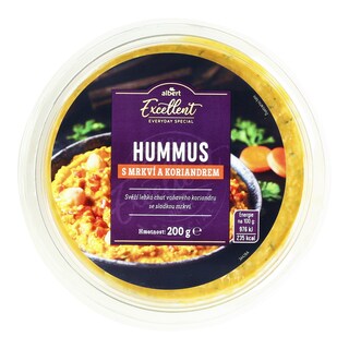Albert Excellent Hummus s mangem a kari