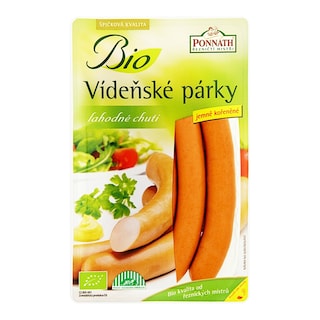 Ponnath Bio Párky vídeňské