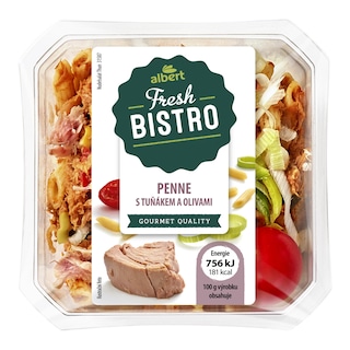 Fresh Bistro Penne s tuňákem a olivami