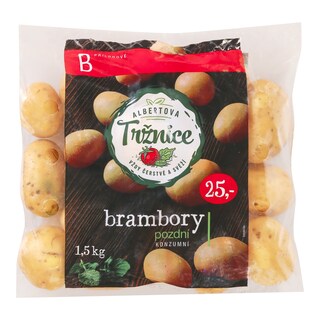 Brambory konzumní pozdní var. typ B