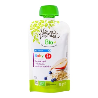 Nature's Promise Bio Baby Pyré hruška a vločky