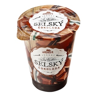 Albert Jogurt selský čokoláda