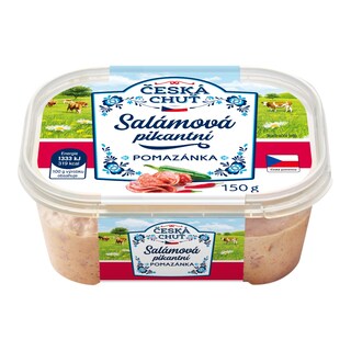 Česká chuť Pomazánka pikantní salámová