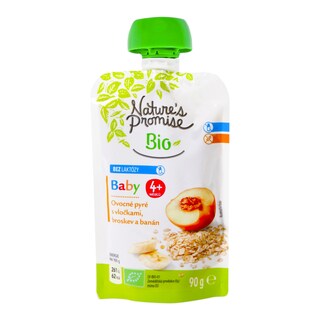 Nature's Promise Bio Baby Pyré broskev a banán