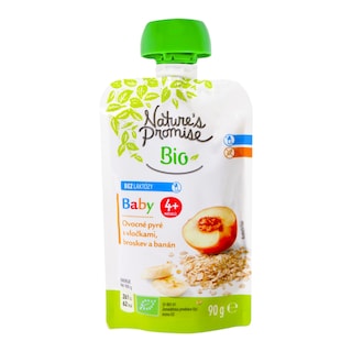 Nature's Promise Bio Baby Pyré broskev a vločky