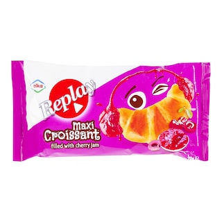 Croissant s náplní třešnovou