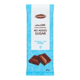 Chocoland Mléčná čokoláda bez přidaného cukru