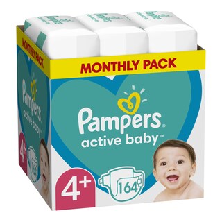 Pampers Active Baby Maxi, velikost 4+